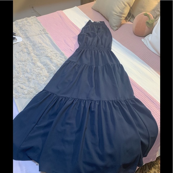 Wilfred Dresses & Skirts - Wilfred Navy Blue Maxi Dress